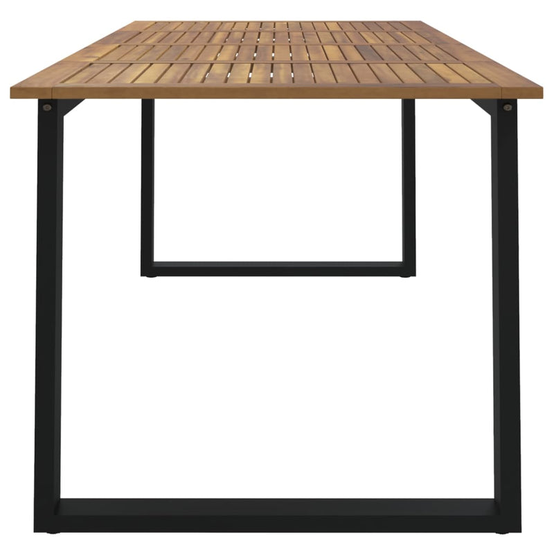 Garden_Table_with_U-shaped_Legs_180x90x75_cm_Solid_Wood_Acacia_IMAGE_4