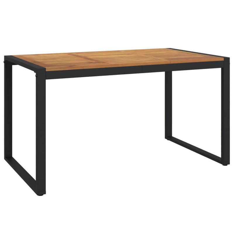 Garden_Table_with_U-shaped_Legs_140x80x75_cm_Solid_Wood_Acacia_IMAGE_2