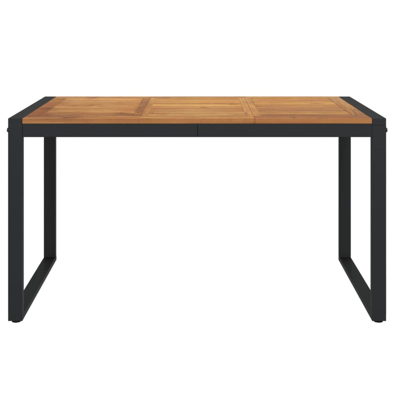 Garden_Table_with_U-shaped_Legs_140x80x75_cm_Solid_Wood_Acacia_IMAGE_3