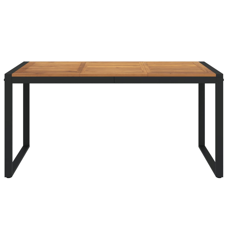 Garden_Table_with_U-shaped_Legs_160x80x75_cm_Solid_Wood_Acacia_IMAGE_3