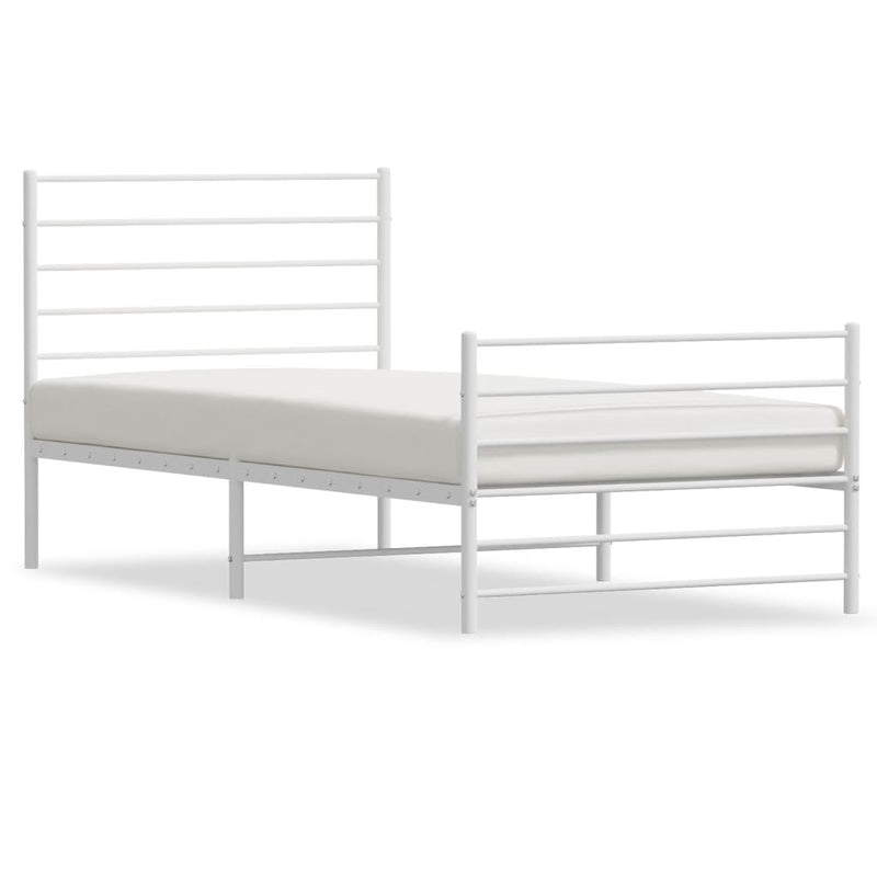 Metal_Bed_Frame_with_Headboard_and_Footboard_White_92x187_cm_Single_IMAGE_2