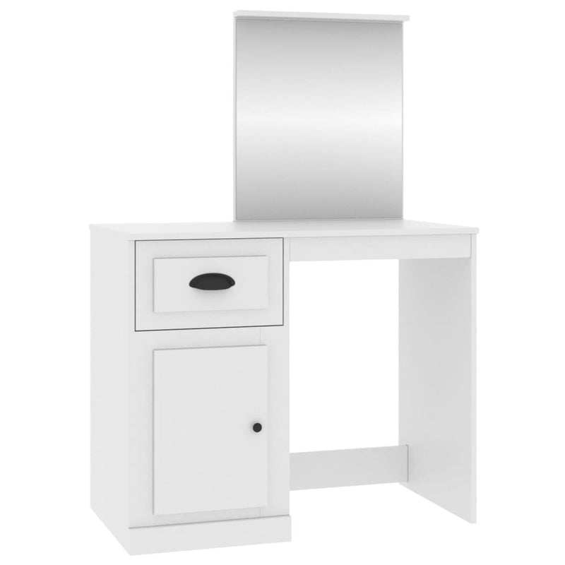Dressing_Table_with_Mirror_White_90x50x132.5_cm_Engineered_Wood_IMAGE_2_EAN:8720845794026