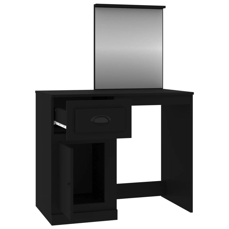Dressing_Table_with_Mirror_Black_90x50x132.5_cm_Engineered_Wood_IMAGE_7_EAN:8720845794033