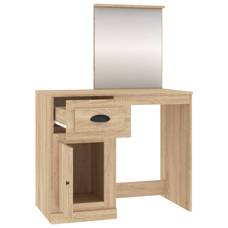 Dressing_Table_with_Mirror_Sonoma_Oak_90x50x132.5_cm_Engineered_Wood_IMAGE_7_EAN:8720845794057