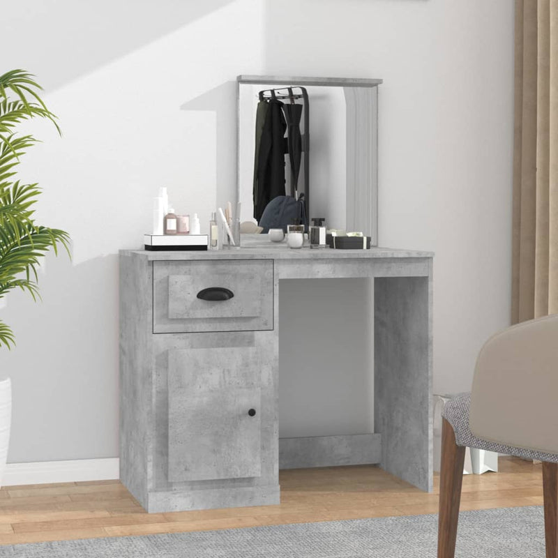 Dressing_Table_with_Mirror_Concrete_Grey_90x50x132.5_cm_Engineered_Wood_IMAGE_1_EAN:8720845794064