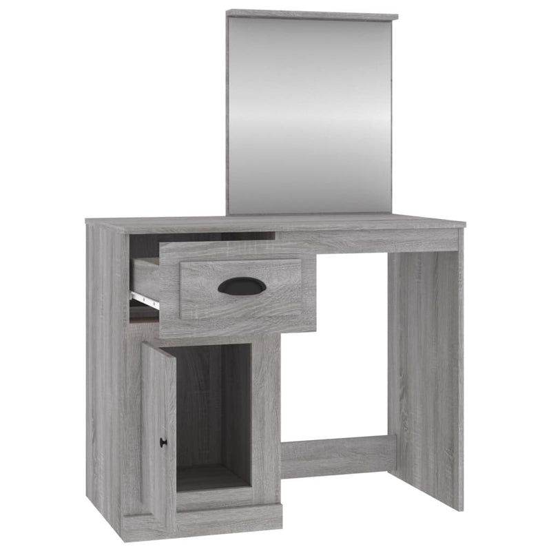 Dressing_Table_with_Mirror_Grey_Sonoma_90x50x132.5_cm_Engineered_Wood_IMAGE_7_EAN:8720845794088