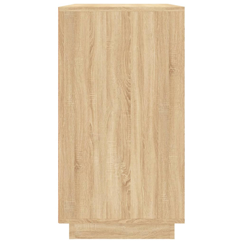 Sideboard Sonoma Oak 80x34x75 cm Engineered Wood