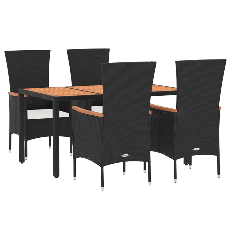 5_Piece_Garden_Dining_Set_with_Cushions_Black_Poly_Rattan_IMAGE_3_EAN:8720845799946