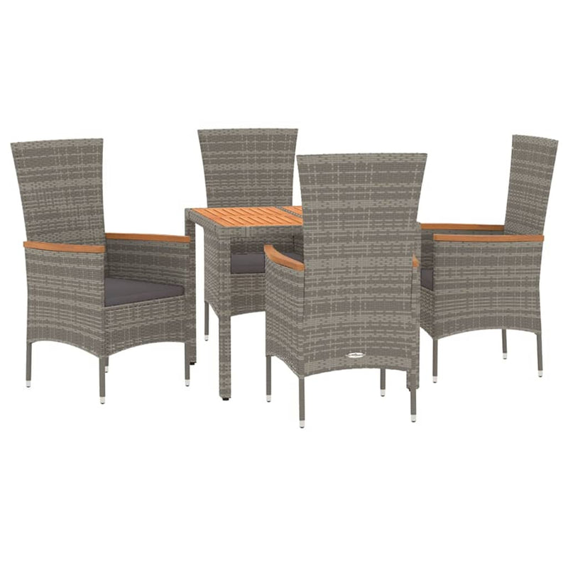 5_Piece_Garden_Dining_Set_with_Cushions_Grey_Poly_Rattan_IMAGE_3_EAN:8720845799991