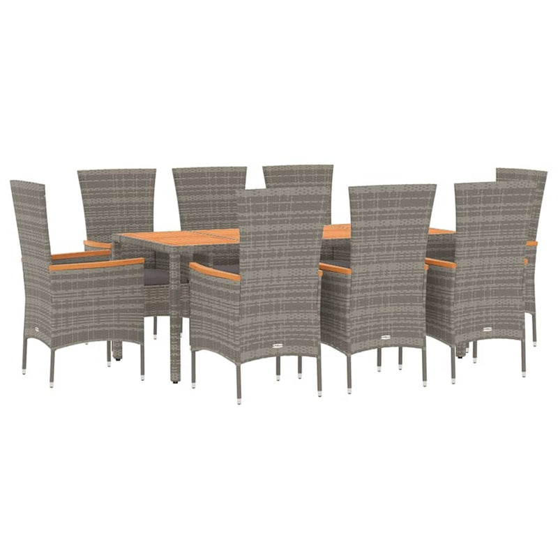 9_Piece_Garden_Dining_Set_with_Cushions_Grey_Poly_Rattan_IMAGE_3_EAN:8720845800079