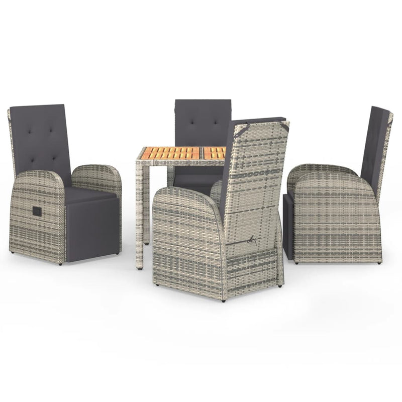 5_Piece_Garden_Dining_Set_with_Cushions_Grey_Poly_Rattan_IMAGE_2_EAN:8720845800567