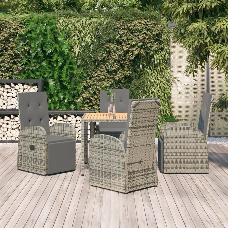 5_Piece_Garden_Dining_Set_with_Cushions_Grey_Poly_Rattan_IMAGE_1_EAN:8720845800567