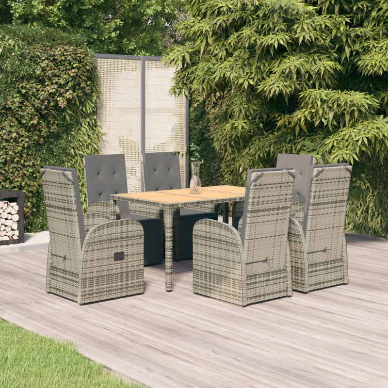 7_Piece_Garden_Dining_Set_with_Cushions_Grey_Poly_Rattan_IMAGE_1_EAN:8720845800581