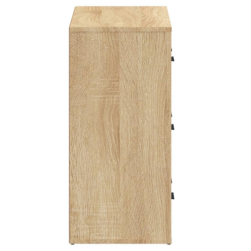 Sideboards 2 pcs Sonoma Oak Engineered Wood