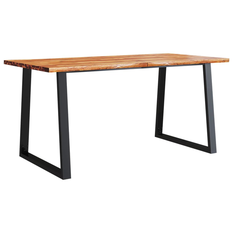 Dining_Table_with_Live_Edge_160x80x75_cm_Solid_Wood_Acacia_IMAGE_2