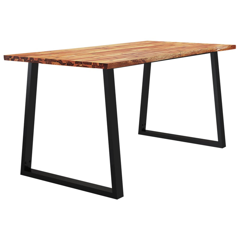 Dining_Table_with_Live_Edge_160x80x75_cm_Solid_Wood_Acacia_IMAGE_3