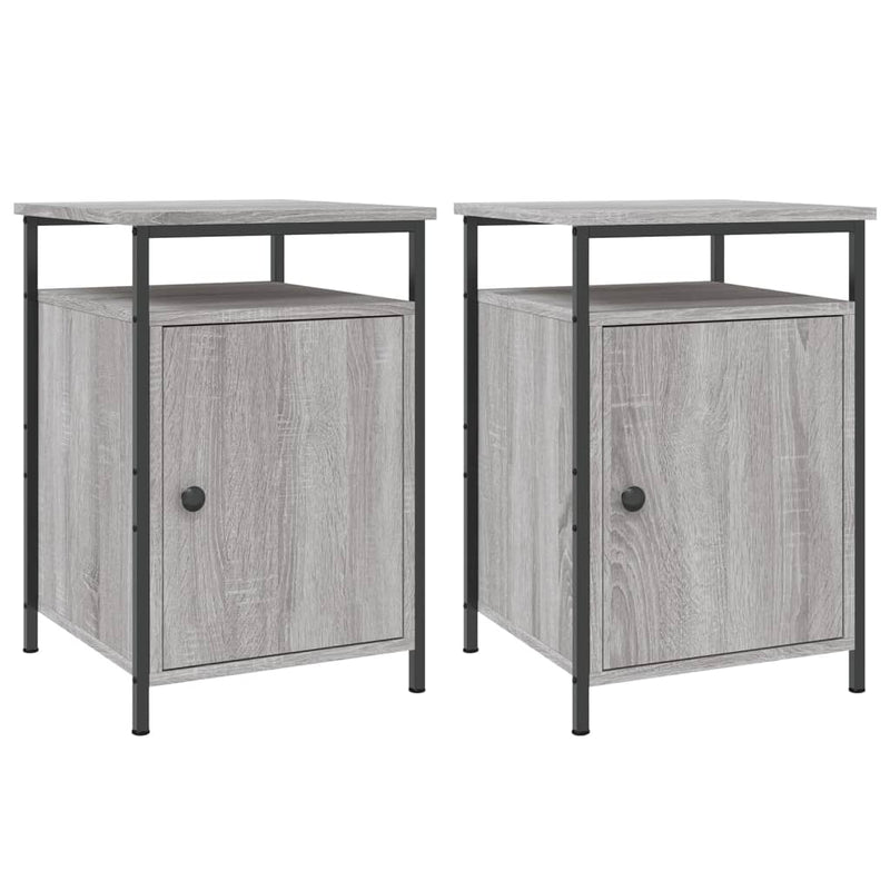 Bedside_Cabinets_2_pcs_Grey_Sonoma_40x42x60_cm_Engineered_Wood_IMAGE_2