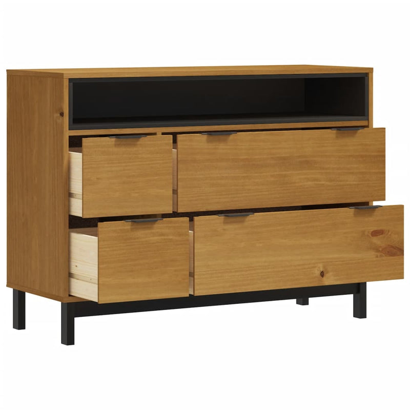 Drawer_Cabinet_FLAM_110x40x80_cm_Solid_Wood_Pine_IMAGE_4