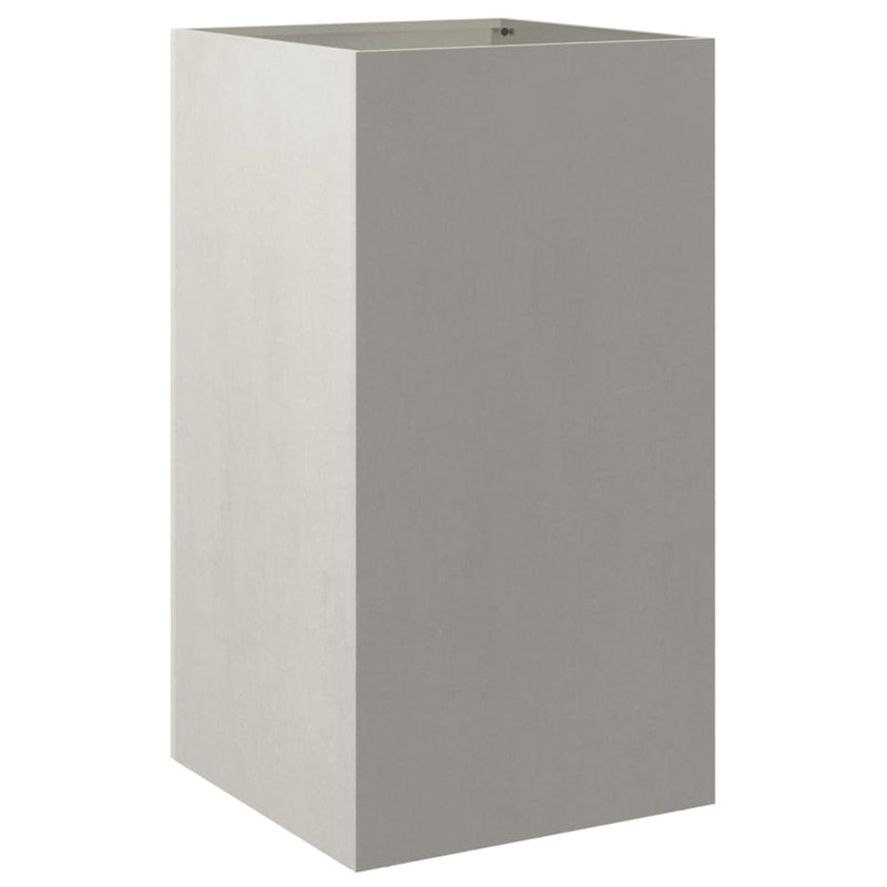 Planter Silver 42x38x75 cm Stainless Steel