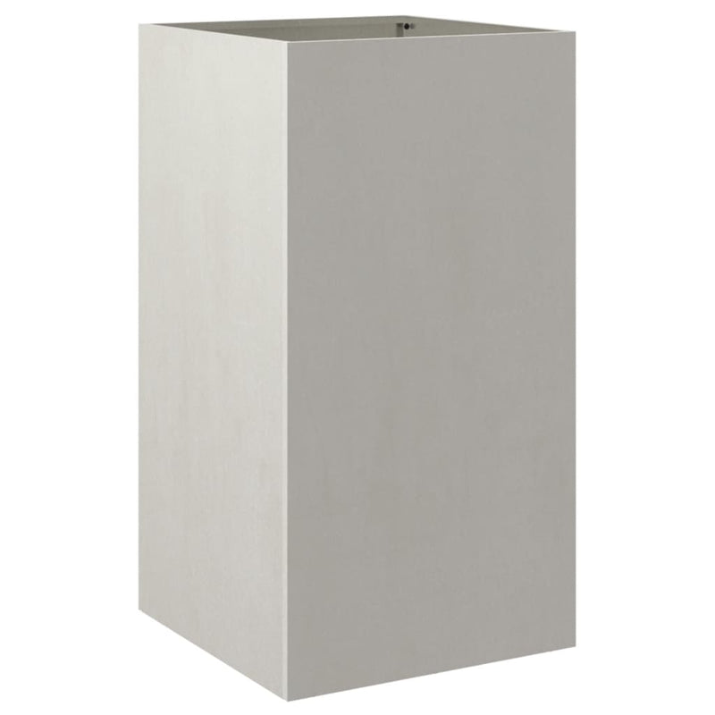 Planter Silver 42x38x75 cm Stainless Steel