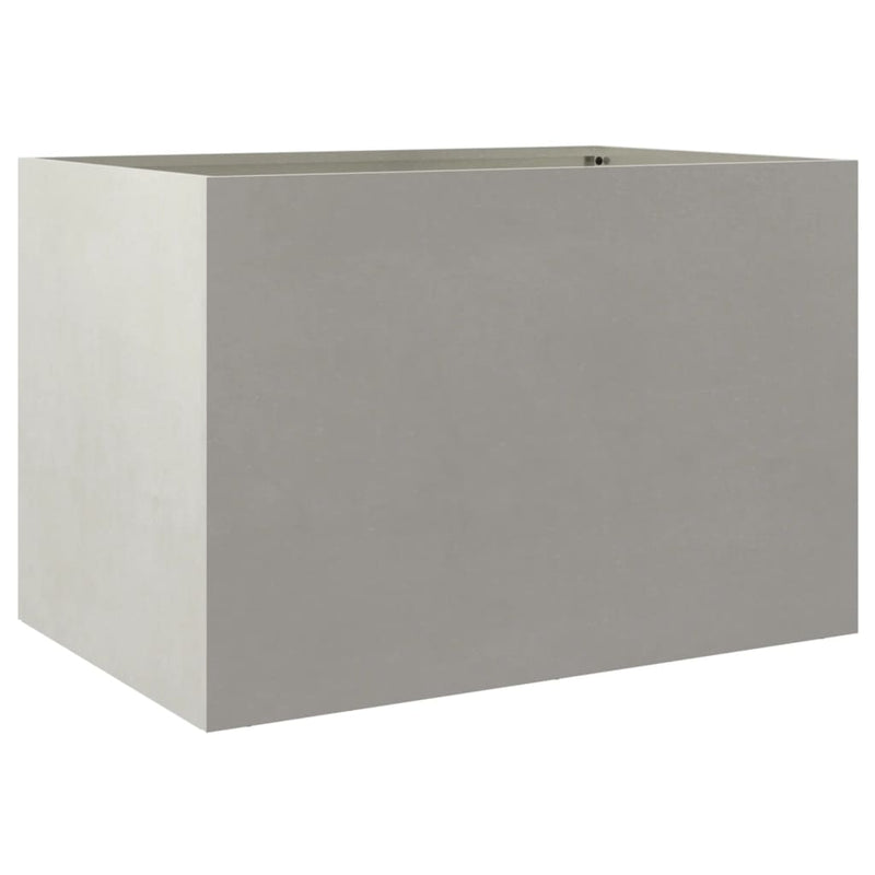 Planter Silver 62x40x39 cm Stainless Steel