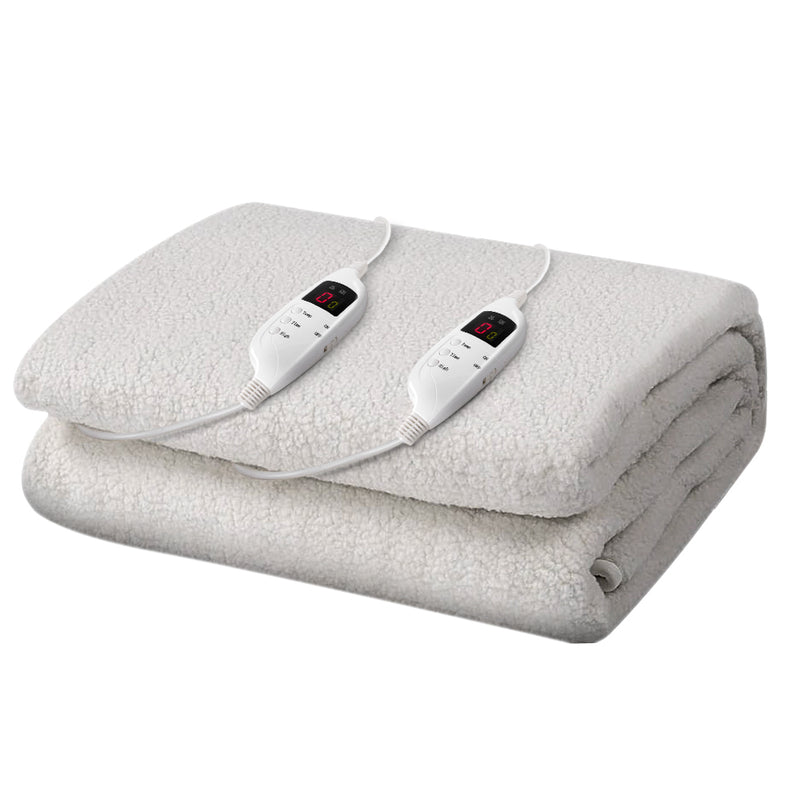 Bedding 9 Setting Fully Fitted Electric Blanket - Double Image 1 - eb-fl-lcd-d