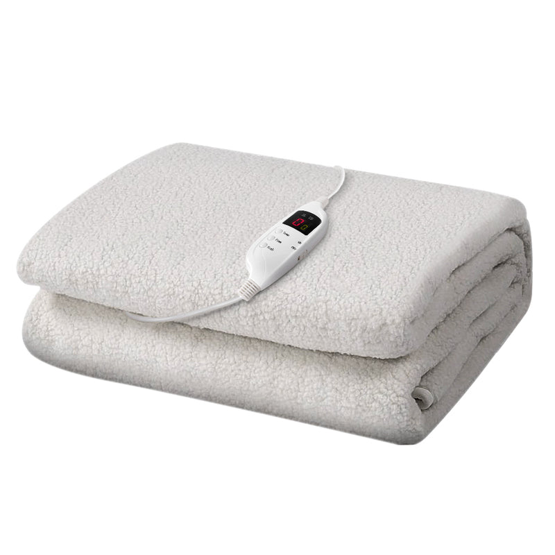 Bedding 9 Setting Fully Fitted Electric Blanket - Single Image 1 - eb-fl-lcd-s