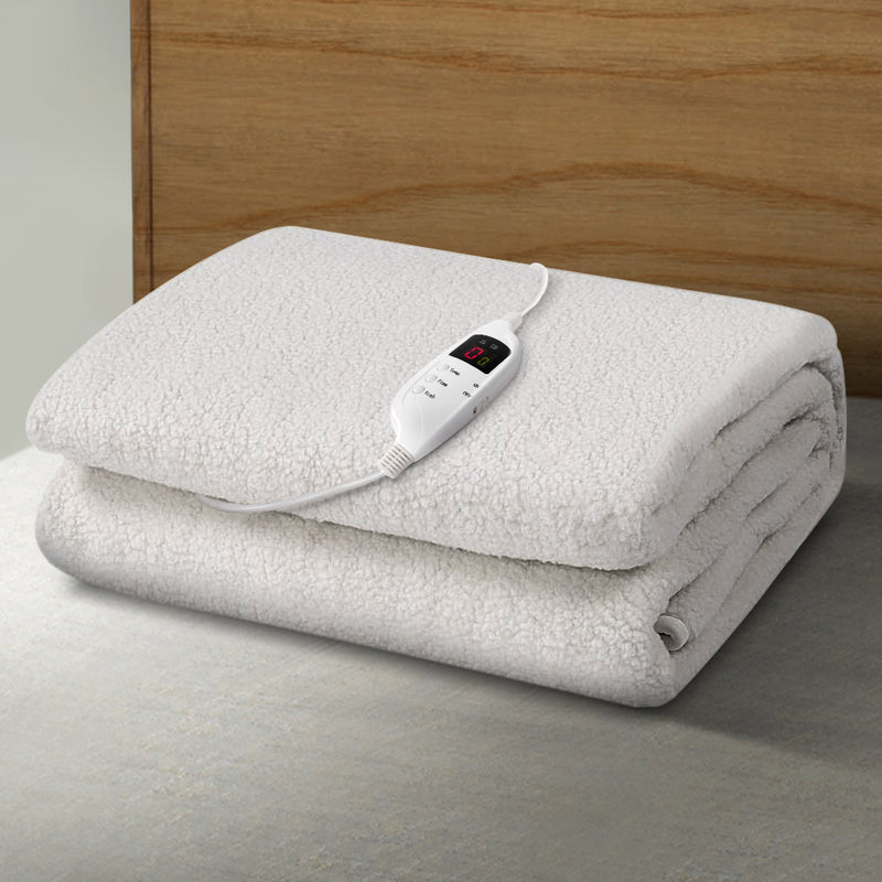 Bedding 9 Setting Fully Fitted Electric Blanket - Single Image 7 - eb-fl-lcd-s