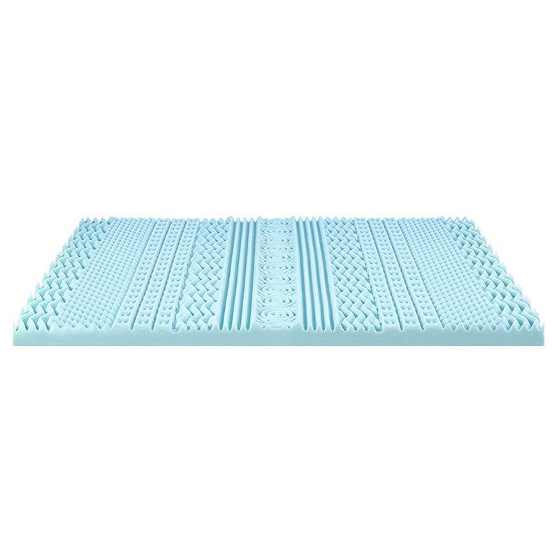 Bedding 11-zone Memory Foam Mattress Topper 8cm - Single Image 4 - mattress-top-11z-8-bl-s