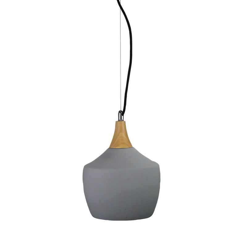 Urban Style Pendant in Concrete and Timber Image 7 - uhol_ol64724