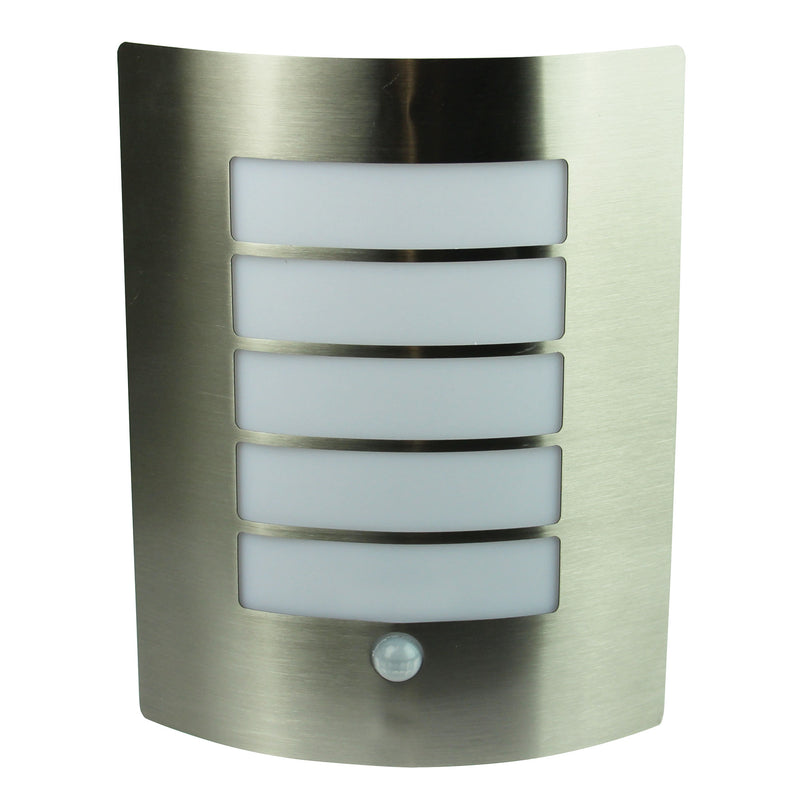 Outdoor 304 Stainless Wall Sconce with Sensor Image 1 - uhol_ol7293ss