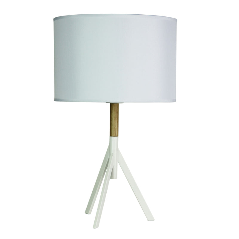 Retro Metal Table Lamp with Shade Image 4 - uhol_ol93151wh