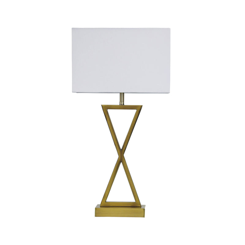 Stylish Bedside Lamp with Polyester Shade Image 7 - uhol_ol93805ab