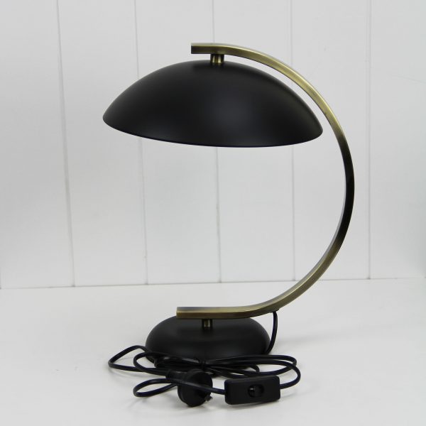 Black Antique Brass Table Lamp Image 3 - uhol_ol93941ab