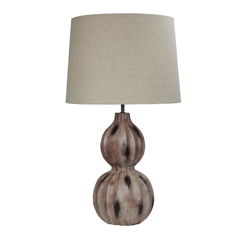 Decorative Lamp in Browns 68cm Image 2 - uhol_ol98853