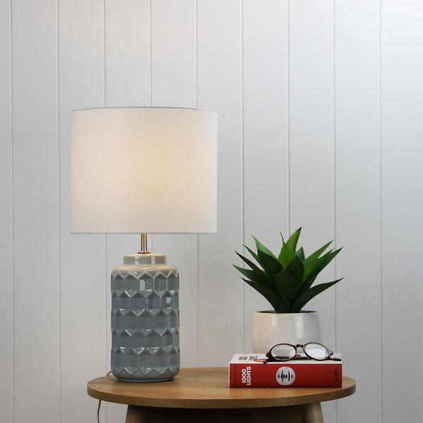 Complete Ceramic Table Lamp Image 3 - uhol_ol98871