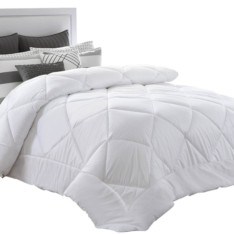 Bedding Queen Size 400GSM Microfibre Quilt Image 1 - quilt-bam-400-q