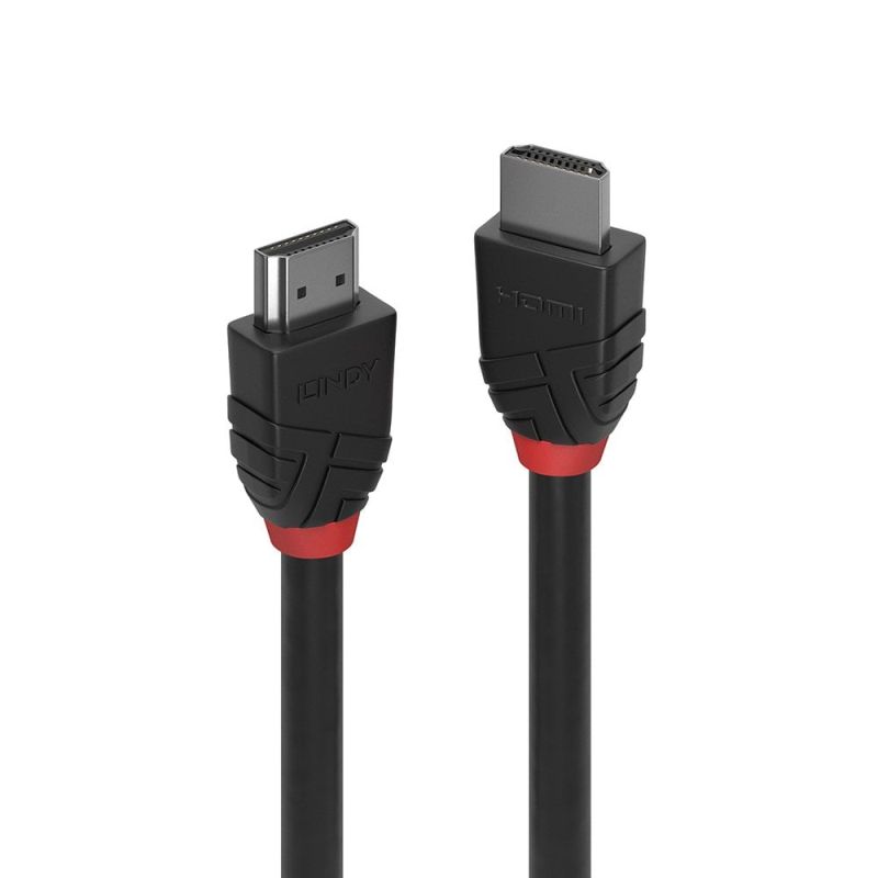 LINDY 1m HDMI Cable Black Line