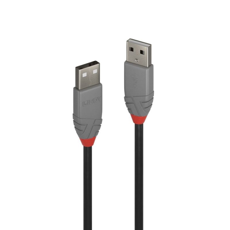 LINDY .5m USB2 A-A, Anthra Line