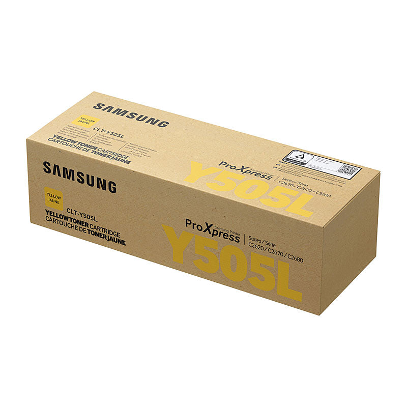 SAMSUNG CLTY505L Yellow Toner
