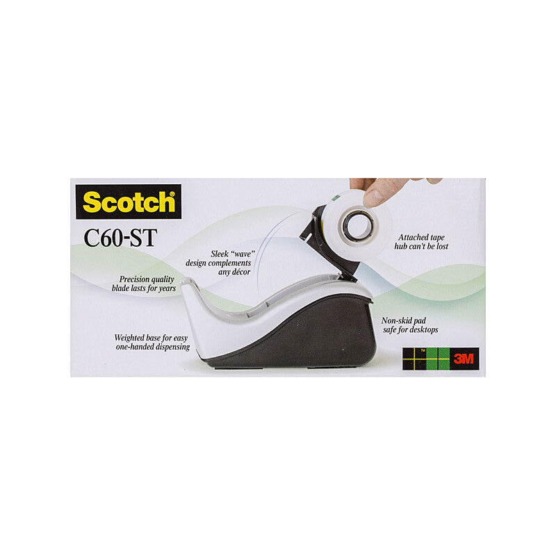 SCOTCH Tape Dispenser C60-ST Silver