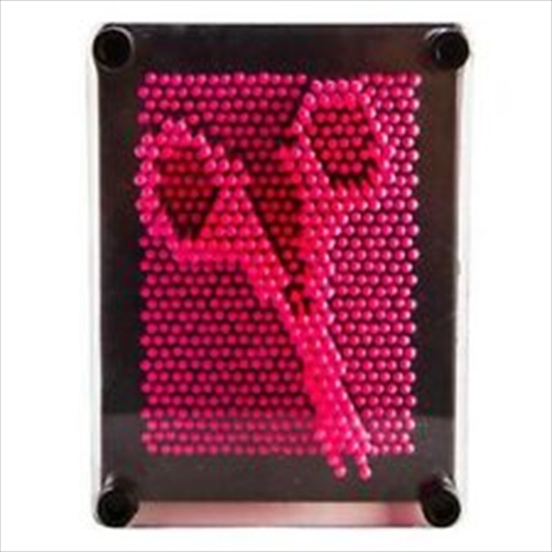 Pink Neon Pin Art