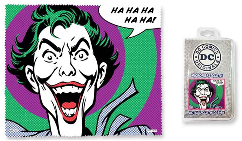 The Joker Quote Microfibre Cloth - Haha