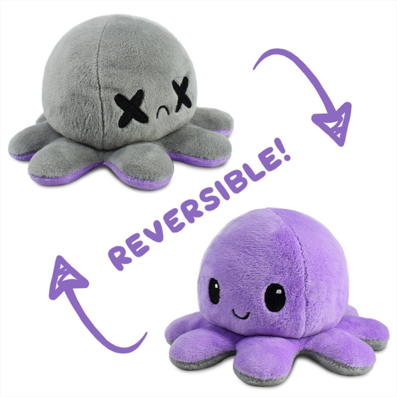 Reversible Plushie - Octopus Dead Eyes