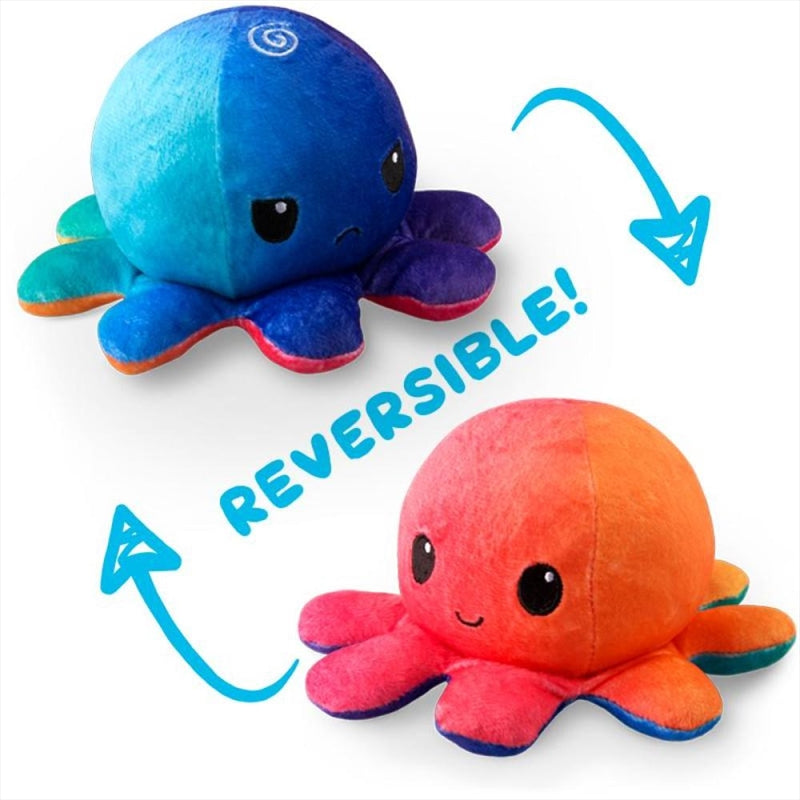 Reversible Plushie - Octopus Sunset/Mermaid