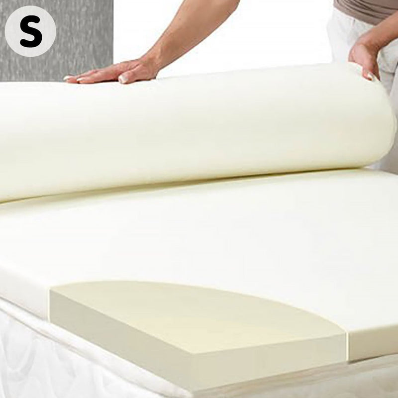 Laura Hill High Density Mattress Foam Topper 7cm- Single Size Bed
