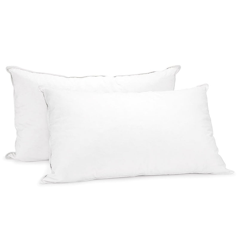 Laura Hill Duck Down Feather Pillow Twin Set - 1.3kg