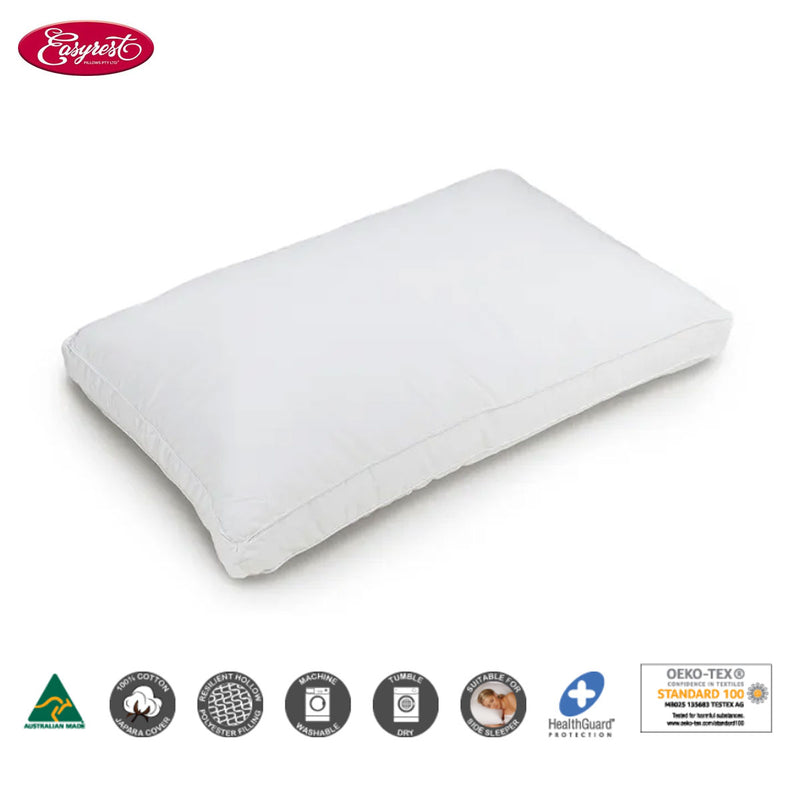 Easyrest BioFresh Allergy Sensitive High &amp; Firm Standard Pillow 66 x 41 x 5cm