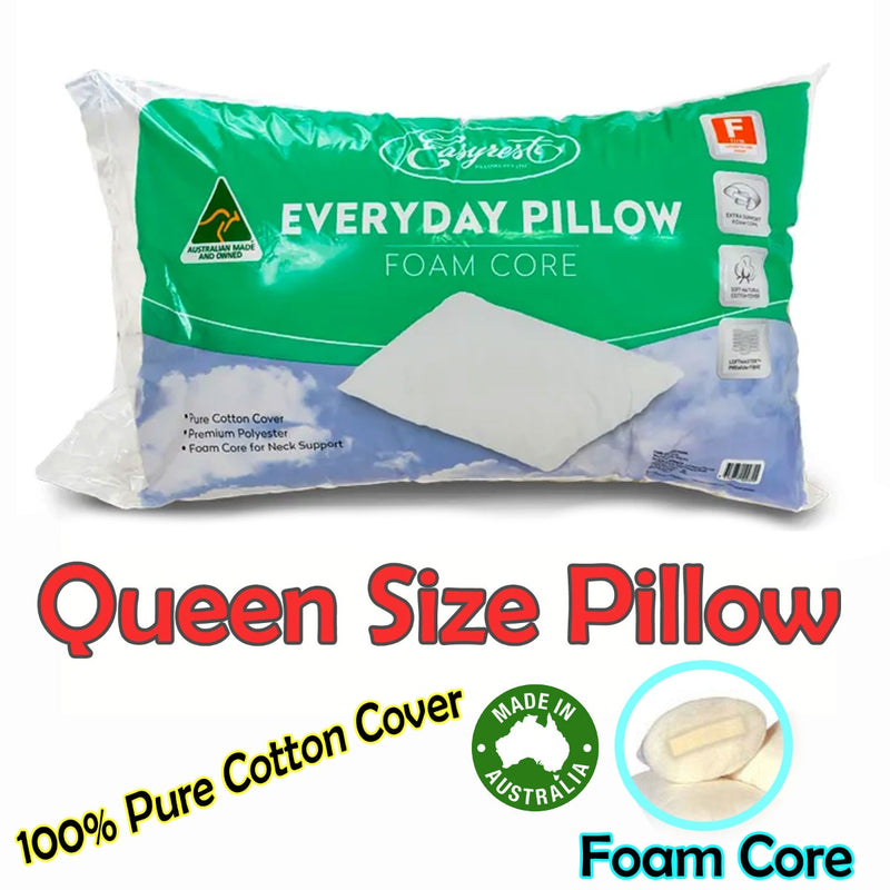 Easyrest Everyday Foam Cored Queen Sized Pillow