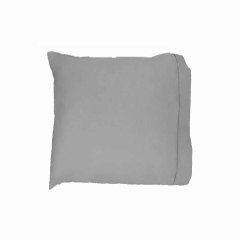 Easyrest 250tc Cotton European Pillowcase Pewter
